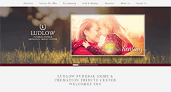Desktop Screenshot of ludlowfuneralhome.com